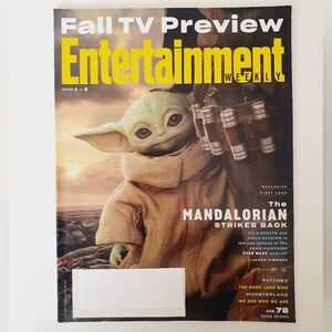 Entertainment Weekly Magazine October, 2020 - Fall TV Preview The Mandalorian